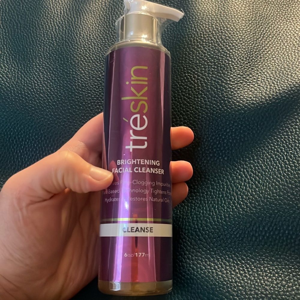 TreSkin brightening facial cleanser